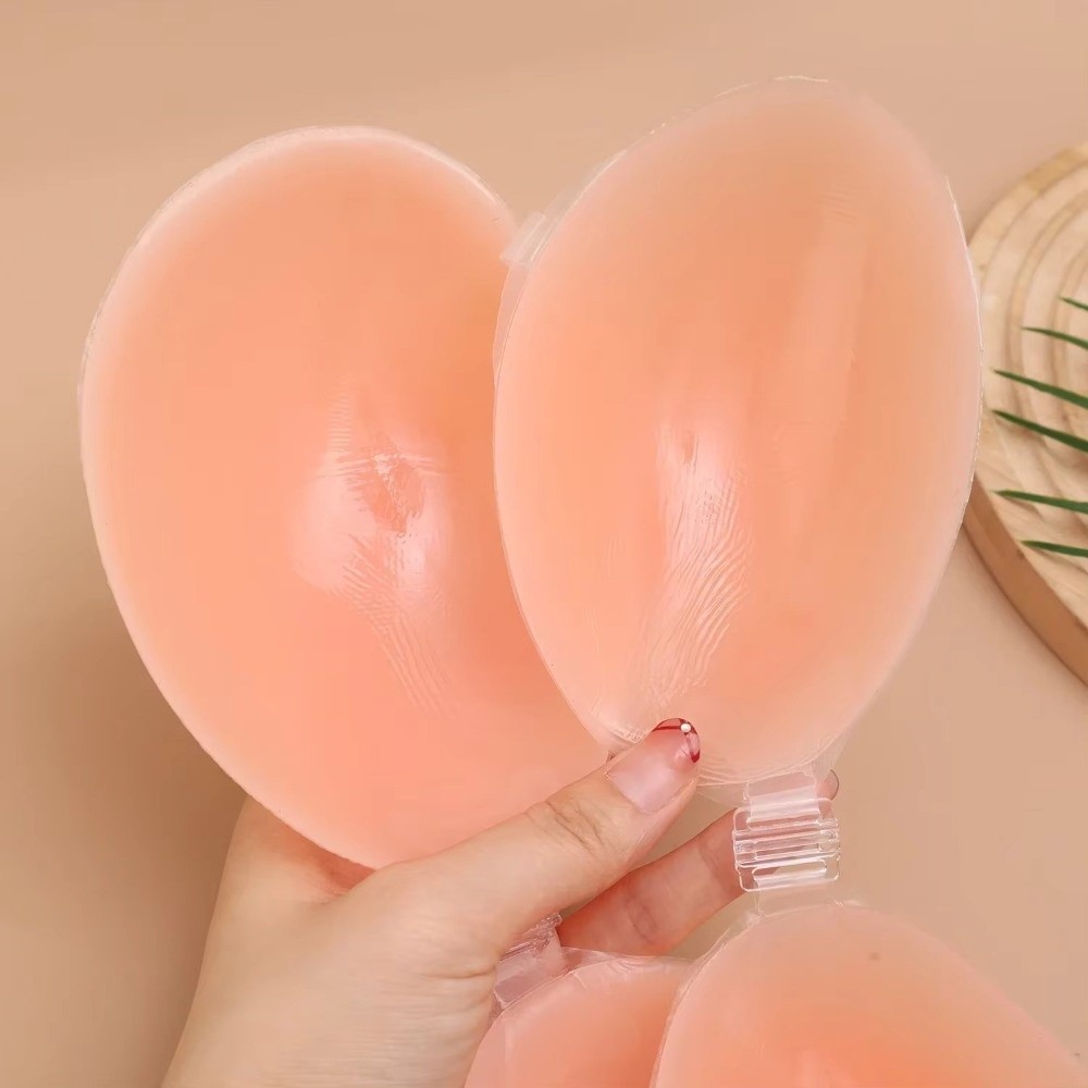 Bantalan Payudara Silikon yang - Backless Bra Sticky ulasan dan harga