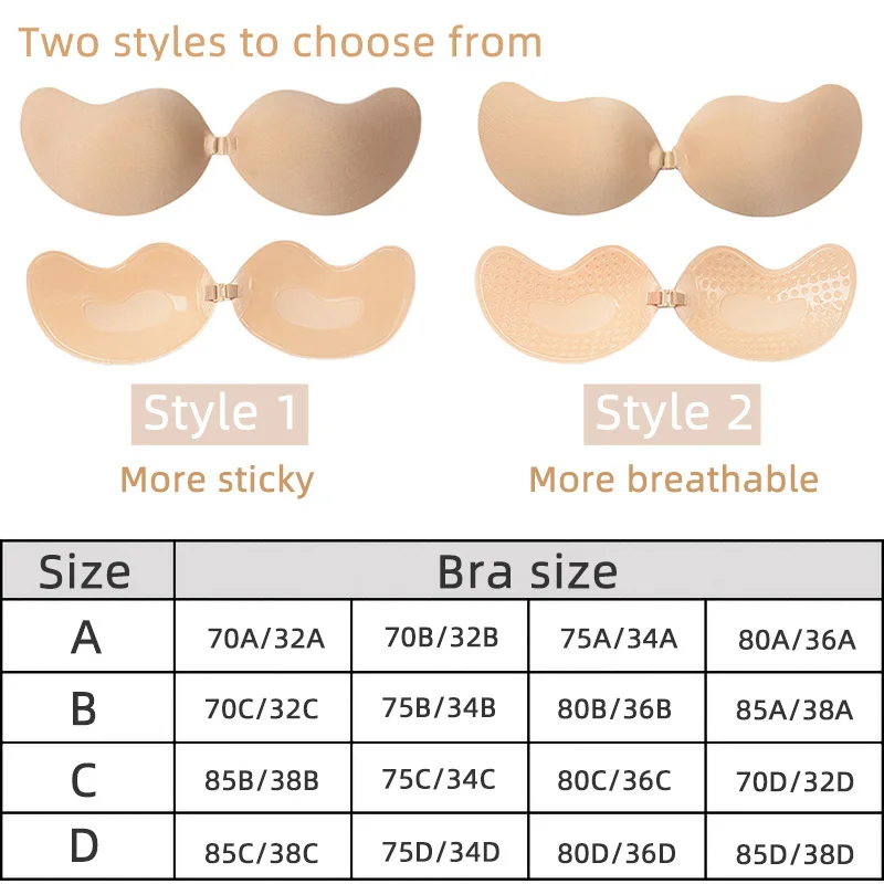 Bra Wanita Seksi Bra Push Up T - Push Up Bra Silicone ulasan dan harga
