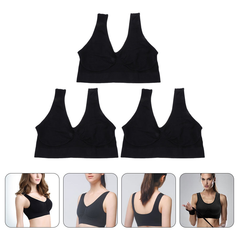 3 buah Bra Yoga Tanpa Kawat, P - Wirefree Bra Comfort ulasan dan harga