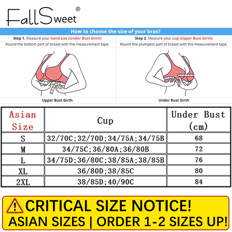 Fallsweet Bra Penutup Depan Mu - Mastectomy Bra Pocket ulasan dan harga
